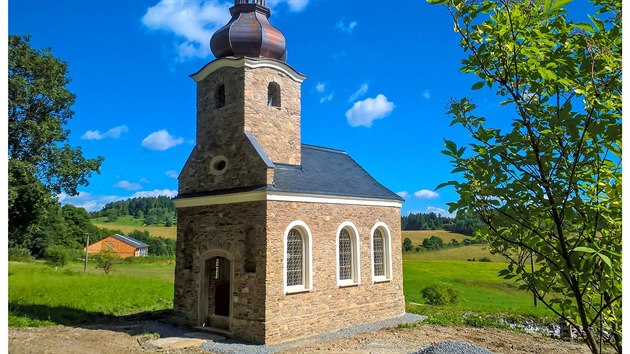 Zcela nov kaple ve Vatticch na Klatovsku.