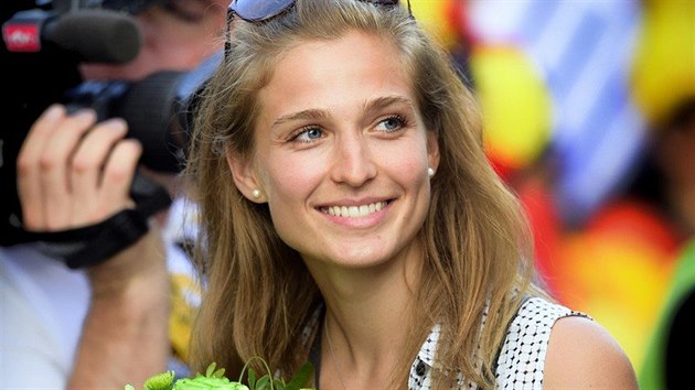 Katarína Smolková, po svatbě Saganová (Gap, 20. července 2015)