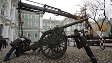 Petrohrad se chystá na stoleté výroí bolevické revoluce. (24. íjna 2017)