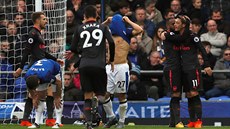 Fotbalisté Arsenalu deklasovali Everton na jeho hiti 5:2.