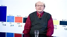 Politolog Miroslav Novák hostem volebního studia iDNES.cz (21. íjna 2017)