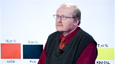 Politolog Miroslav Novák hostem volebního studia iDNES.cz (21. října 2017)
