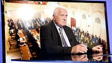 Bývalý prezident Václav Klaus hostem volebního studia iDNES.cz (21. října 2017)