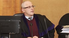 Soudce Robert Pacovský u soudního ízení v kauze Rath