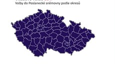 VÍT�ZOVÉ VOLEB 2017: Volby do Poslanecké sn�movny podle okres�