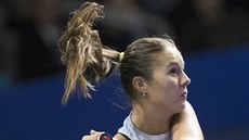 Darja Kasatkinová ve finále turnaje v Moskv.