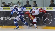 Momentka z utkání Kometa Brno - Hradec Králové.