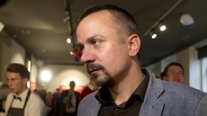 Marek eníek ve volebním tábu TOP 09. (21. 10. 2017)