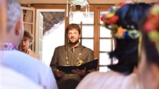 Radek a Hana Ka�parov�tí se díky projektu um�lkyn� Kate�iny �edé vzali, jako...