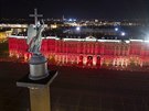 Pohled na Zimní palác v Petrohrad (25. íjna 2017)