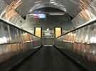 Pohyblivé schody ve stanici Náměstí Republiky byly uvedeny do provozu dne...