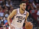 Ben Simmons táhne útok Philadelphie.