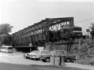 Viadukt z Rohanského ostrova do Karlína, 3. 6. 1984
