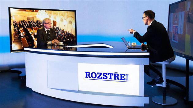 Nejdle slouc poslanec v historii Marek Benda (ODS) hostem diskusnho poadu iDNES.cz Rozstel. (30. jna 2017)