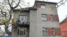Jeden z dom poslance SPD Lubomíra Volného v ostravském Pívozu (31. íjna 2017)