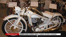 Zlodji ukradli z muzea u Konopit ti motorky za 2,8 mil. K