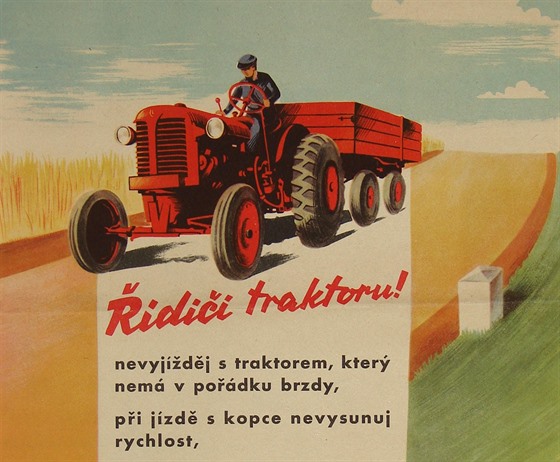 Dobové plakáty, inzeráty a reklamy dnes vzbuzují úsměv, přesto jsou zajímavým dokladem o životě v českých zemích v polovině 20. století.