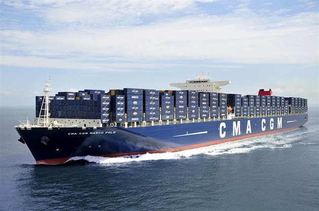 Nákladní lo� spole�nosti CMA CGM.