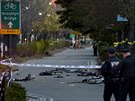 Následky teroristického útoku na Manhattanu (31. íjna 2017)