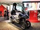 Pro koncept Kymco slibuje výkonný estistovkový motor a navíc i verzi s plexi...