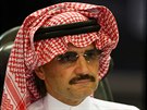Saúdský miliardář princ Valíd bin Talál.