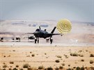 Letoun F-35 pro norské vzduné síly s brzdícím padákem