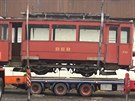 vcarsk historick tramvaje pijely do muzea v Liberci