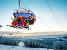 K lanovkm ve SkiResortu ern hora- Pec letos pibude nov odpojiteln...