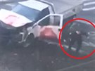 Svdek natoil útoníka prchajícího z auta po teroristickém útoku