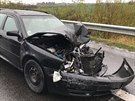 (6.11.2017) Dopravn� nehoda �esti automobil� se stala na d�lnici D11 ve sm�ru...