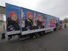 Kamion, který bude v nadcházející sezon slouit eským biatlonistm.