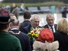 Prezident Milo Zeman zahjil ve stedu 8. listopadu 2017 v Olomouci svou u...