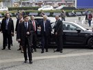 Prezident Milo Zeman zahjil ve stedu 8. listopadu 2017 v Olomouci svou u...