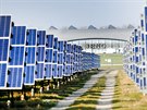 Fotovoltaick elektrrna u brnnskho letit se rozkld na 40 hektarech a m...