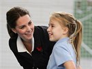 Vévodkyn Kate navtívila Národní tenisové centrum (Londýn, 31. íjna 2017).