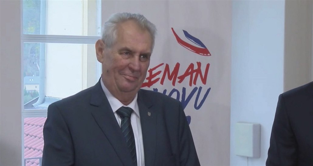 Prezident Milo� Zeman.
