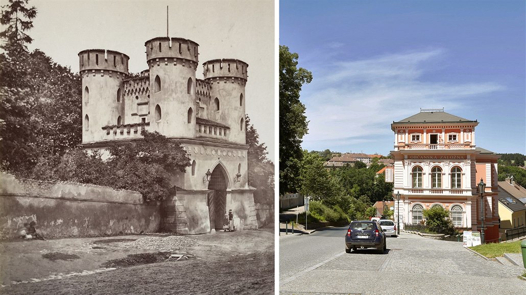 Vla�im kolem roku 1880 a v sou�asnosti