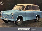 Trabant 500, fotografie z dobového prospektu (1961)