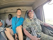 Tomáš Poláček jede ze Střelkového mysu v Africe na Střelecký ostrov v Praze