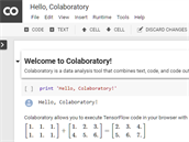 Nástroj Colaboratory pro snazší komunikaci a spolupráci programátorů