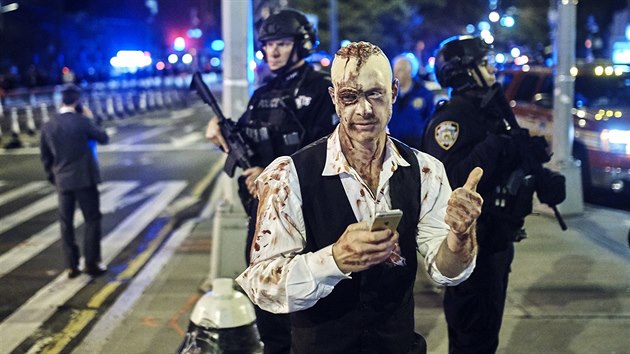 Manhattan Shooting Halloween Parade