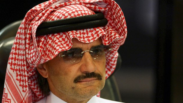 Saúdský miliardář princ Valíd bin Talál.