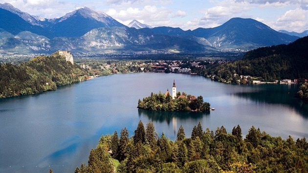 Slovinsk jezero Bled