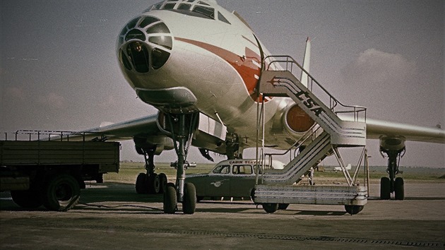 TU-104 A SA ve zbarvení po roce 1960.
