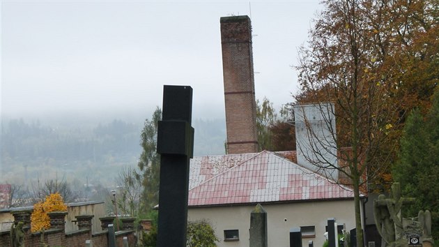 Krematorium v České Třebové, jehož provoz obtěžuje okolí.