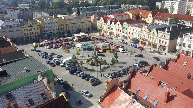 V nabz chvatn vhled na centrum Havlkova Brodu.