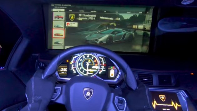 lovk s pezdívkou POG pouívá ke hraní závodních her své skutené Lamborghini