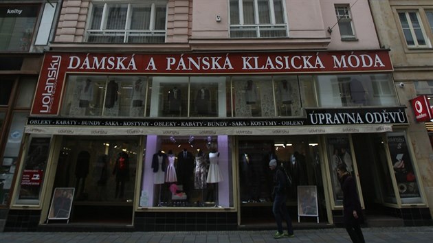 Na Masarykov 4 v Brn se nachz dm, kde je obchod Volansky Fashion