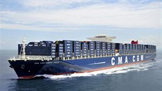 Nákladní lo spolenosti CMA CGM.