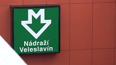 Výstavba eskalátor do vestibulu stanice Nádraí Veleslavín zaala.
